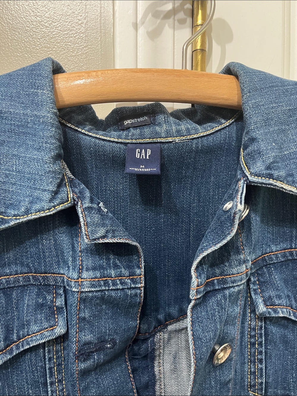 GAP Medium Blue Denim Trucker Jacket